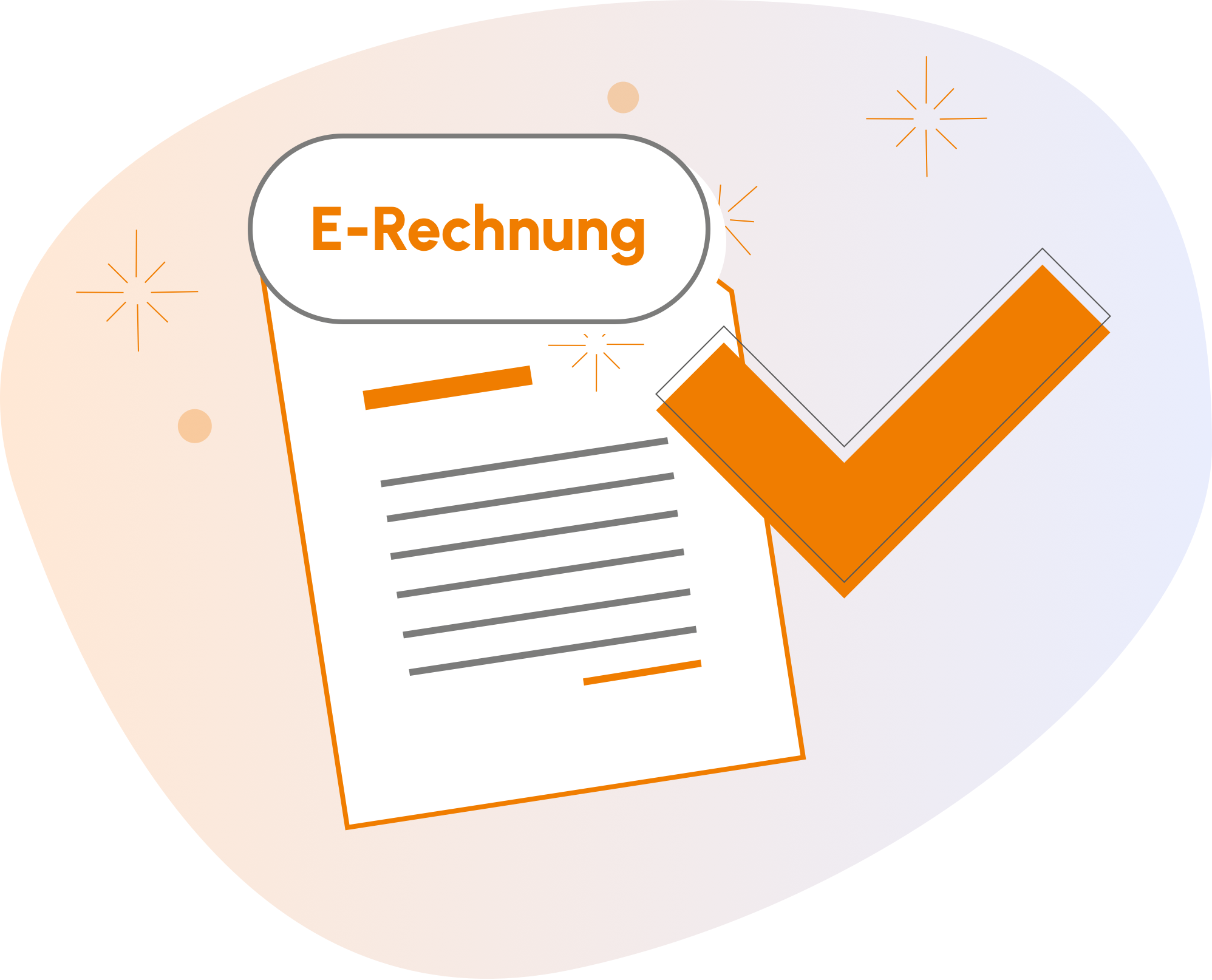 E-Rechnung Software: lexoffice ist eine Rechnungssoftware zum schreiben, versenden, und verarbeiten von E-Rechnungen.